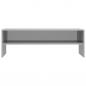 Preview: TV-Schrank Hochglanz-Grau 120x40x40 cm Holzwerkstoff