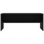 Preview: TV-Schrank Schwarz 100x40x40 cm Holzwerkstoff