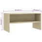 Preview: TV-Schrank Sonoma-Eiche 80x40x40 cm Holzwerkstoff
