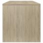 Preview: Couchtisch Sonoma-Eiche 100x40x40 cm Holzwerkstoff
