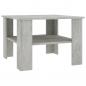 Preview: Couchtisch Betongrau 60x60x42 cm Holzwerkstoff