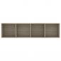 Preview: Bücherregal/TV-Schrank Sonoma-Eiche 143×30×36 cm