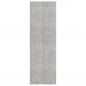 Preview: Büroschrank Betongrau 60x32x190 cm Holzwerkstoff