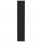 Preview: Schuhschrank Schwarz 54x34x183 cm Holzwerkstoff