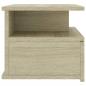 Preview: Nachttische 2Stk. Hängend Sonoma-Eiche 40x31x27cm Holzwerkstoff