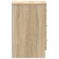 Preview: Nachttisch Sonoma Eiche 38x35x56 cm Holzwerkstoff