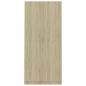 Preview: Kleiderschrank Sonoma-Eiche 90x52x200 cm Holzwerkstoff