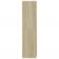 Preview: Kleiderschrank Sonoma-Eiche 90x52x200 cm Holzwerkstoff