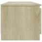 Preview: TV-Schrank Sonoma-Eiche 140x40x35,5 cm Holzwerkstoff