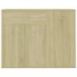 Preview: Sideboard Sonoma-Eiche 88x30x70 cm Holzwerkstoff