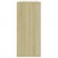 Preview: Sideboard Sonoma-Eiche 88x30x70 cm Holzwerkstoff