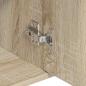 Preview: Sideboard Sonoma-Eiche 88x30x70 cm Holzwerkstoff
