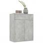 Preview: Sideboard Betongrau 60x30x75 cm Holzwerkstoff