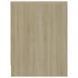 Preview: Nachttische 2 Stk. Sonoma-Eiche 40x30x40 cm Holzwerkstoff