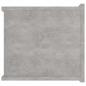Preview: Nachttisch Betongrau 40x30x30 cm Holzwerkstoff