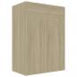 Preview: Schuhschrank Sonoma-Eiche 60x35x84 cm Holzwerkstoff