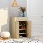 Preview: Schuhschrank Sonoma-Eiche 60x35x84 cm Holzwerkstoff