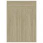 Preview: Schuhschrank Sonoma-Eiche 60x35x84 cm Holzwerkstoff