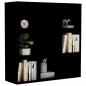 Preview: Bücherregal Schwarz 98x29x97,5 cm Holzwerkstoff