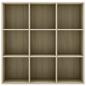 Preview: Bücherregal Sonoma-Eiche 98x29x97,5 cm Holzwerkstoff