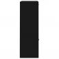 Preview: Lagerschrank Schwarz 60x29,5x90 cm Holzwerkstoff