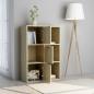 Preview: Lagerschrank Sonoma-Eiche 60x29,5x90 cm Holzwerkstoff
