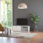 Preview: ARDEBO.de - TV-Schrank Weiß 120x34x37 cm Holzwerkstoff