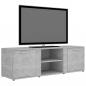 Preview: TV-Schrank Betongrau 120x34x37 cm Holzwerkstoff
