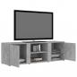 Preview: TV-Schrank Betongrau 120x34x37 cm Holzwerkstoff