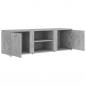 Preview: TV-Schrank Betongrau 120x34x37 cm Holzwerkstoff