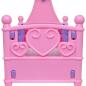 Preview: Puppenbett Kinderspielzeug Rosa + Lila