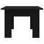 Preview: Couchtisch Schwarz 100x60x42 cm Holzwerkstoff