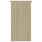 Preview: Schreibtisch Sonoma-Eiche 80x40x75 cm Holzwerkstoff