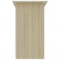 Preview: Schreibtisch Sonoma-Eiche 80x45x74 cm Holzwerkstoff