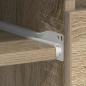 Preview: Schreibtisch Sonoma-Eiche 90x45x76 cm Holzwerkstoff