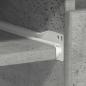 Preview: Schreibtisch Betongrau 90x45x76 cm Holzwerkstoff