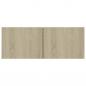 Preview: TV-Schrank Sonoma-Eiche 80x30x30 cm Holzwerkstoff