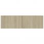 Preview: TV-Schrank Sonoma-Eiche 100x30x30 cm Holzwerkstoff