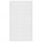 Preview: CD-Schrank Weiß 102x16x177,5 cm Holzwerkstoff