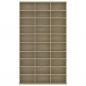 Preview: CD-Schrank Sonoma-Eiche 102x16x177,5 cm Holzwerkstoff