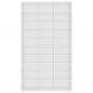 Preview: CD-Schrank Hochglanz-Weiß 102x16x177,5 cm Holzwerkstoff