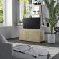 Preview: ARDEBO.de - TV-Schrank Sonoma-Eiche 80x34x36 cm Holzwerkstoff