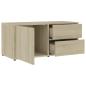 Preview: TV-Schrank Sonoma-Eiche 80x34x36 cm Holzwerkstoff