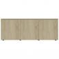 Preview: TV-Schrank Sonoma-Eiche 80x34x30 cm Holzwerkstoff