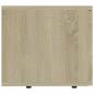Preview: TV-Schrank Sonoma-Eiche 80x34x30 cm Holzwerkstoff