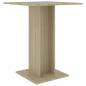 Preview: Bistrotisch Sonoma-Eiche 60x60x75 cm Holzwerkstoff