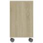 Preview: Beistelltisch Sonoma-Eiche 70x35x55 cm Holzwerkstoff