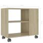 Preview: Beistelltisch Sonoma-Eiche 70x35x55 cm Holzwerkstoff