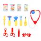 Preview: 15-tlg. Kinder-Doktorspiel-Set 38 x 30 x 67,5 cm