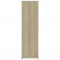Preview: Garderobenschrank Sonoma-Eiche 55x25x189 cm Holzwerkstoff